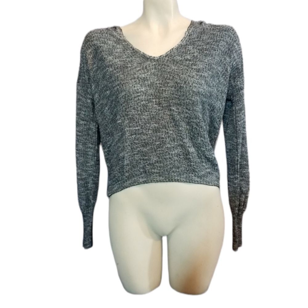 5/$25 Summer Sale!!!‎ Abound Grey Pullover Hooded Sweater Size XS